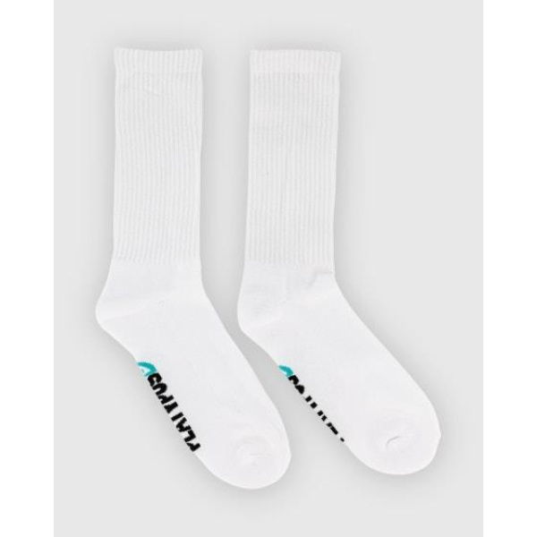 Platypus Socks Platypus Crew Socks 3 Pk (3.5-6) White