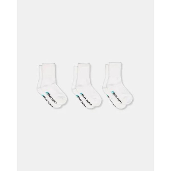 Platypus Socks Platypus Kids Crew Socks 3 Pk White