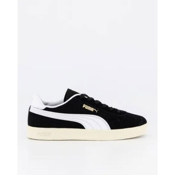 Puma Club Sneakers Puma Black-puma White-puma Team Gold-ivory Glow