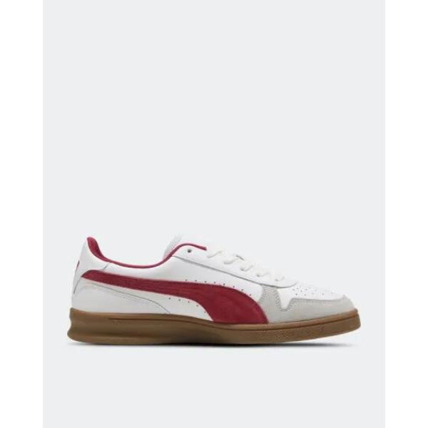 Puma Indoor Sneaker Puma White-dark Crimson-gum