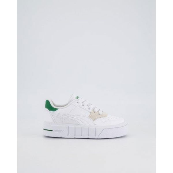 Puma Kids Cali Court Match Puma White-archive Green