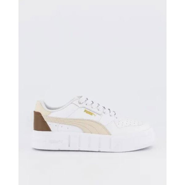 Puma Womens Cali Court Puma White-alpine Snow