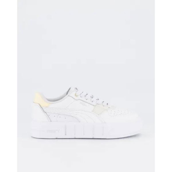 Puma Womens Cali Court Puma White-creamy Vanilla