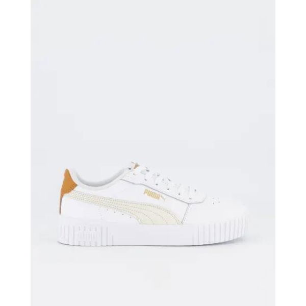 Puma Womens Carina 2.0 Puma White-frosted Ivory-caramel Latte