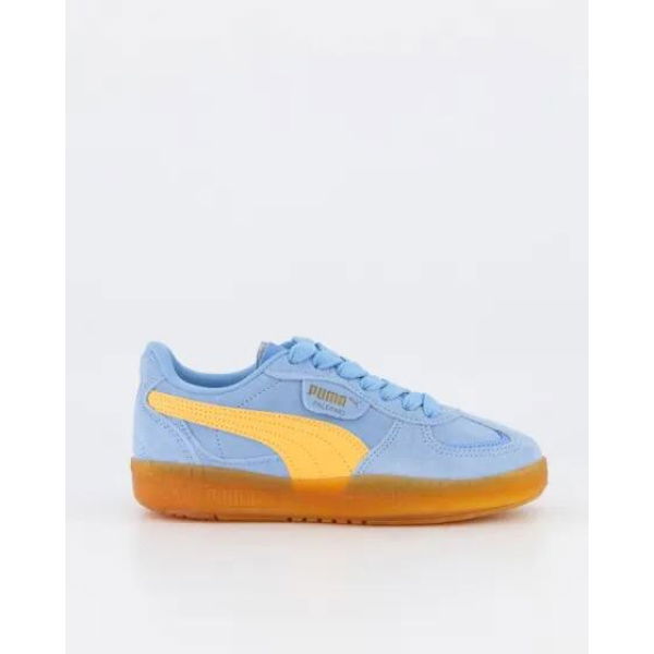 Puma Womens Palermo Moda Xtra Gum Team Light Blue-almost Apricot