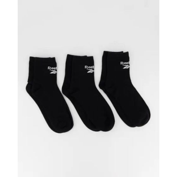Reebok Reebok Core Ankle Socks 3pk Black