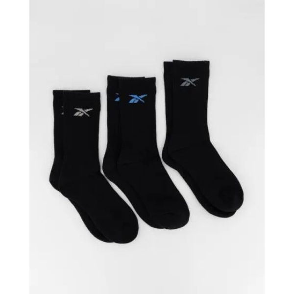 Reebok Sports Core Crew Socks 3 Pk Sky