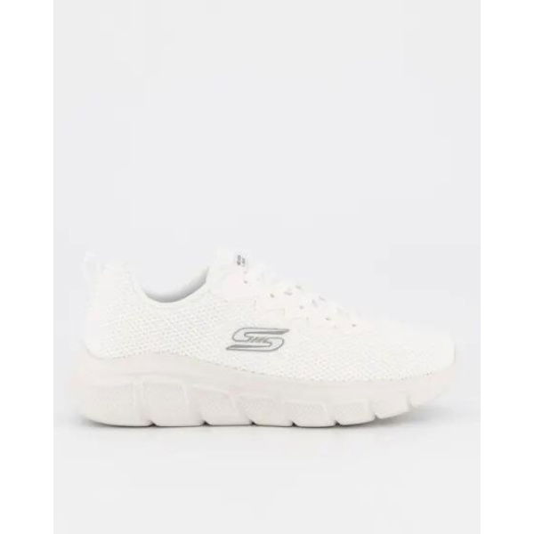 Skechers Mens Bobs Sport B Flex Off White