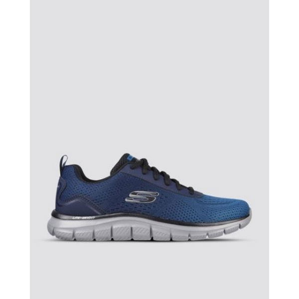 Skechers Mens Track-ripkent Navy Blue