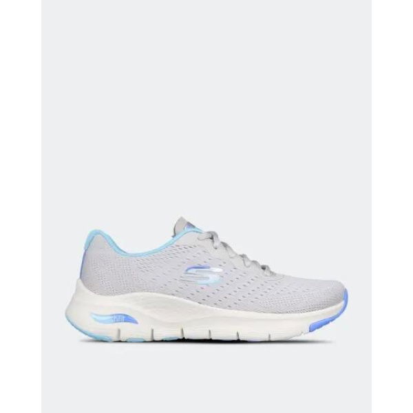 Skechers Womens Arch Fit Grey Blue