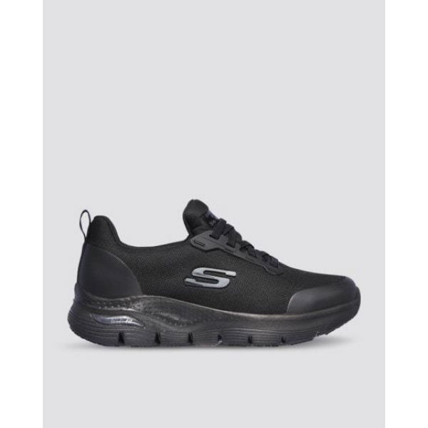 Skechers Womens Work: Arch Fit Sr - Virmical Wide Fit Black