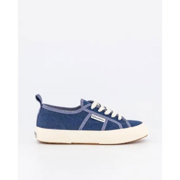 Superga 2750 Reverse Denim Blue-violet-off White