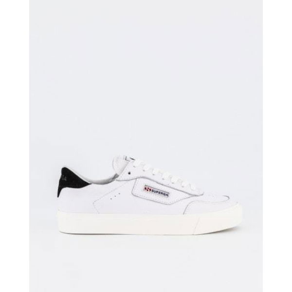 Superga 3843 Court White-bristol Black-favorio