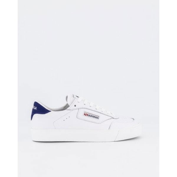 Superga 3845 Court White-blue Spectrum