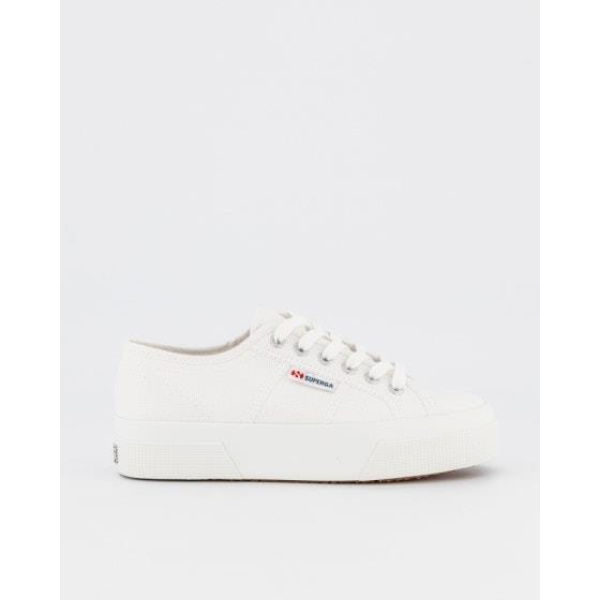 Superga Womens 2740 Platform 901 White