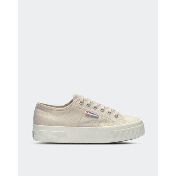 Superga Womens 2740 Platform Beige Lt - Favorio