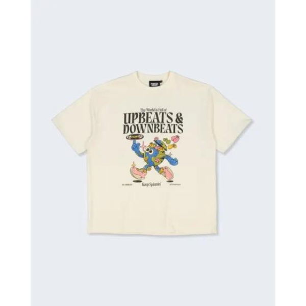 Threadheads Upbeats & Downbeats Oversized T-shirt Natural