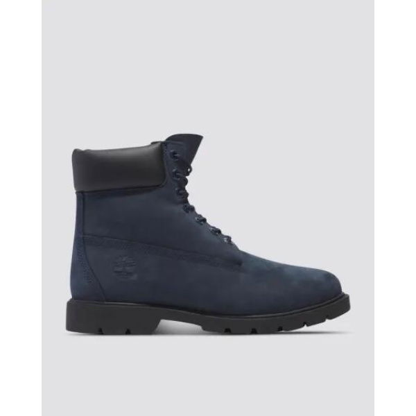 Timberland Classic 6-inch Waterproof Boots Dark Blue Nubuck