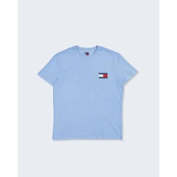 Tommy Hilfiger Back Logo Crew Neck Tee Sugarplum Blue