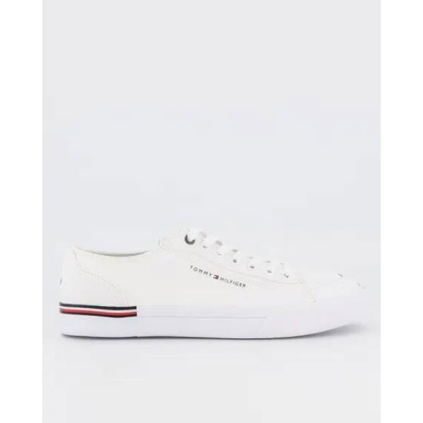 Tommy Hilfiger Mens Essential Signature Tape White