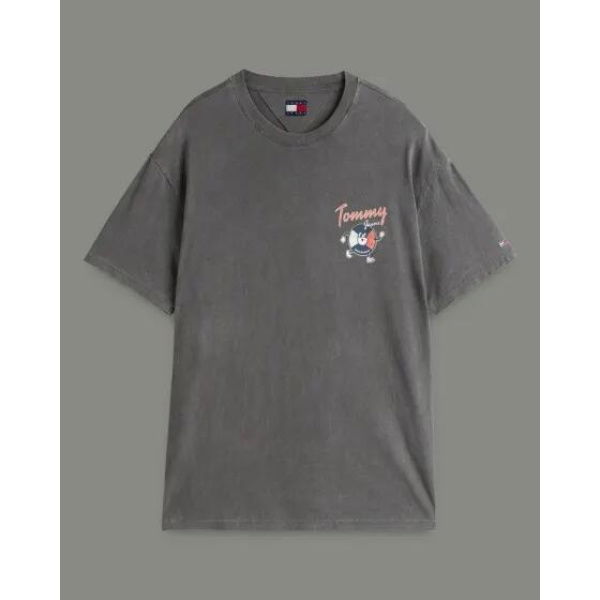 Tommy Hilfiger Relaxed Novelty Tee Black