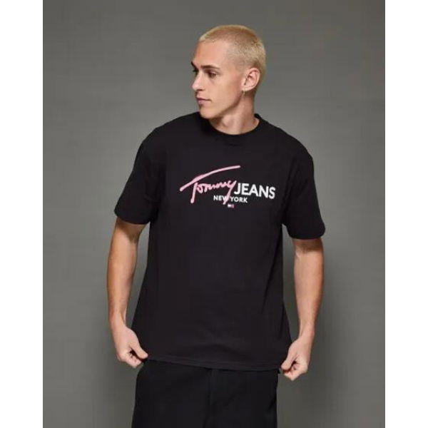 Tommy Hilfiger Tommy Jean Signature T-shirt Black