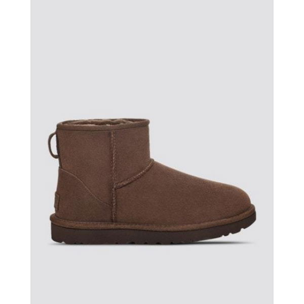 Ugg Womens Classic Mini Ii Boot Burnt Cedar