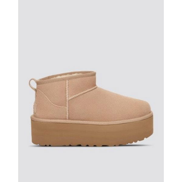 Ugg Womens Classic Ultra Mini Platform Sand