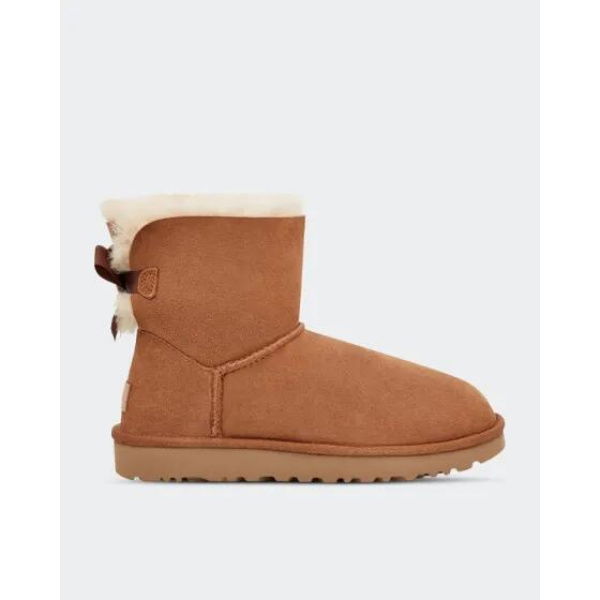 Ugg Womens Mini Bailey Bow Ii Chestnut