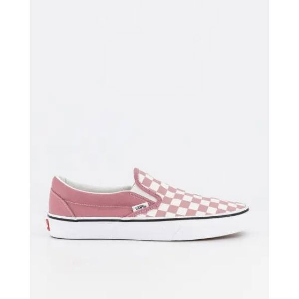 Vans Classic Slip-ons Checkerboard Color Theory Checkerboard Foxglove