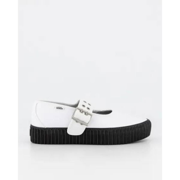 Vans Mary Jane Creeper Grunge Ballet White