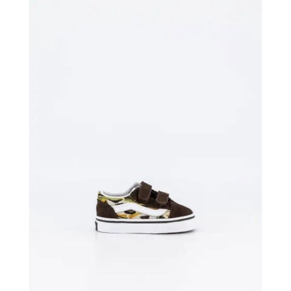 Vans Toddler Old Skool V Painted Camo Brown