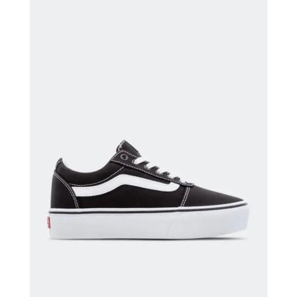 Vans Womens Ward Platform (canvas) Black White