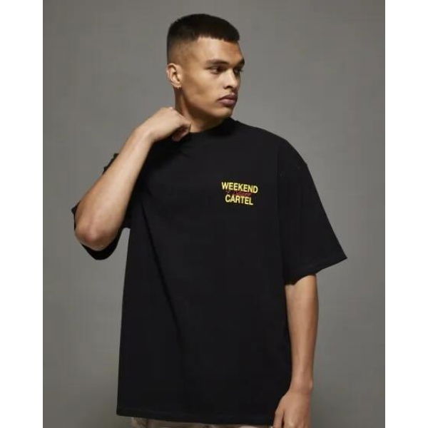 Weekend Cartel Sunday T-shirt Black