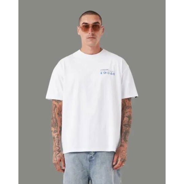 Zanerobe Levels Box Tee White