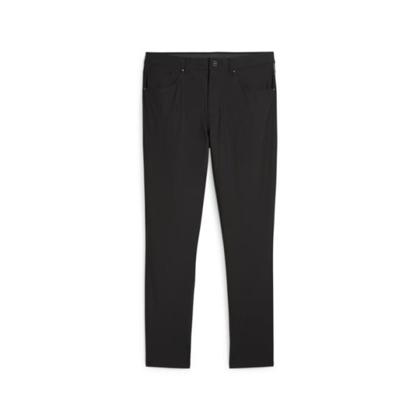 101 5 Pocket Men's Golf Pants in Black, Size 36/32, Polyester by PUMA