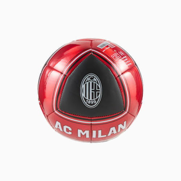 AC Milan ftblCulture Mini Ball in Black/For All Time Red by PUMA