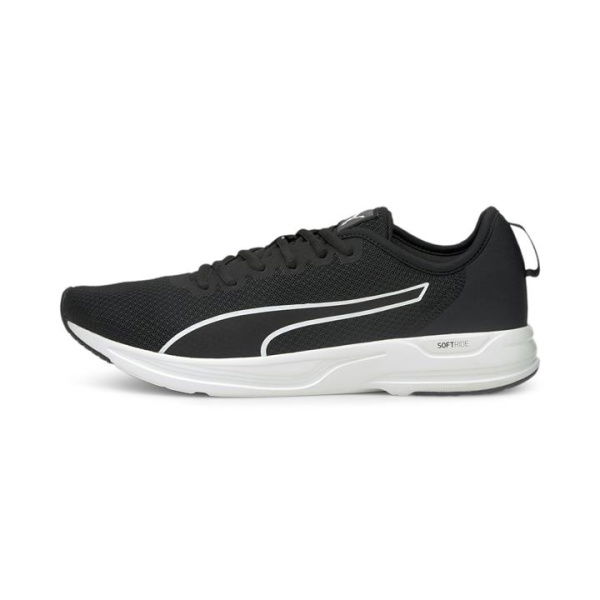 Accent Unisex Running Shoes in Black/White, Size 11, Synthetic by PUMA Shoes