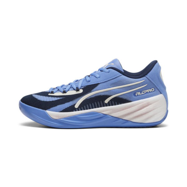 All Pro NITROâ„¢ Unisex Basketball Shoes in Blue Skies/Club Navy, Size 10, Synthetic by PUMA Shoes