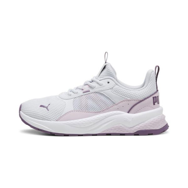 Anzarun 2.0 Trainers Youth Shoes in Silver Mist/Grape Mist/Crushed Berry, Size 5.5, Textile by PUMA Shoes