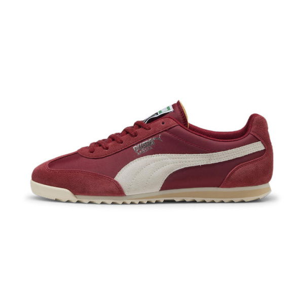 Arizona Nylon Unisex Sneakers in Intense Red/Vapor Gray, Size 10, Synthetic by PUMA Shoes