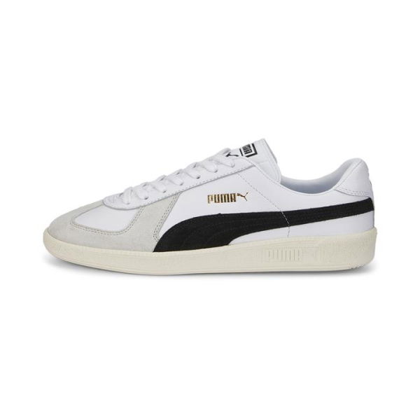 Army Trainer Unisex Sneakers in White/Nimbus Cloud, Size 10, Synthetic by PUMA Shoes