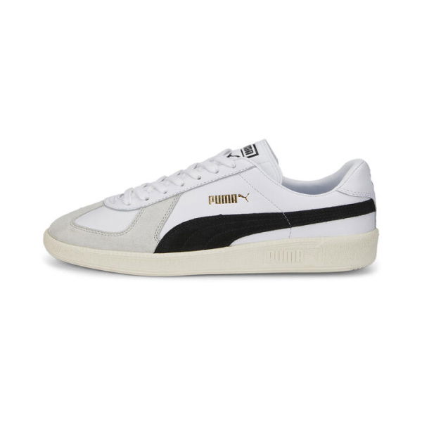 Army Trainer Unisex Sneakers in White/Nimbus Cloud, Size 6, Textile by PUMA Shoes