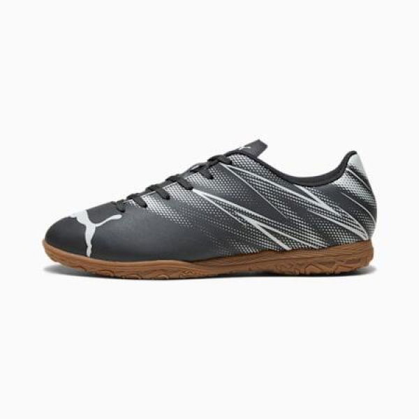 ATTACANTO IT Football Men's Boots in Black/Silver Mist, Size 13, Textile by PUMA