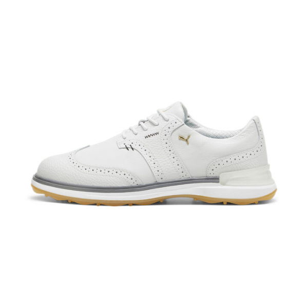 AVANT Wingtip Men's Golf Shoes in Feather Gray/Slate Gray, Size 10, Synthetic by PUMA Shoes