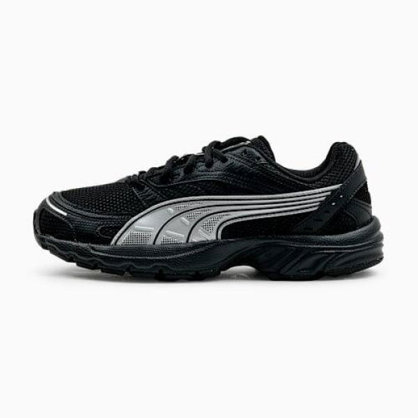 Axis Unisex Sneakers in Black/Silver, Size 7 by PUMA Shoes