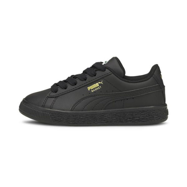 Basket Classic XXI Trainers Kids Shoes in Black, Size 11, Textile by PUMA Shoes