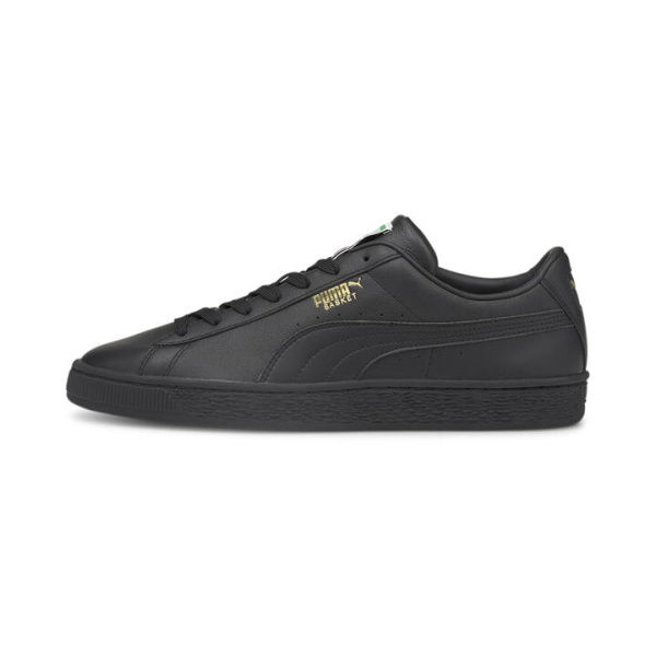 Basket Classic XXI Unisex Sneakers in Black, Size 11.5, Textile by PUMA