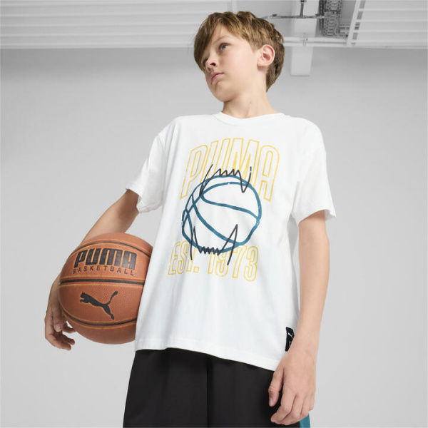 Basketball Winning Shot T-Shirt - Boys 8