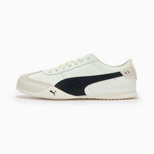 Bella UT Lea Women's Sneakers in Warm White/Black, Size 5.5, Rubber by PUMA